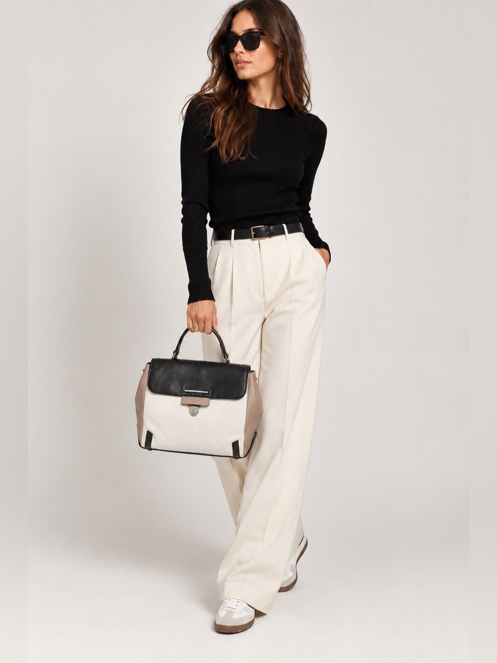 Marc by Marc Jacobs Sheltered Island Colorblock Leather Top Handle Satchel